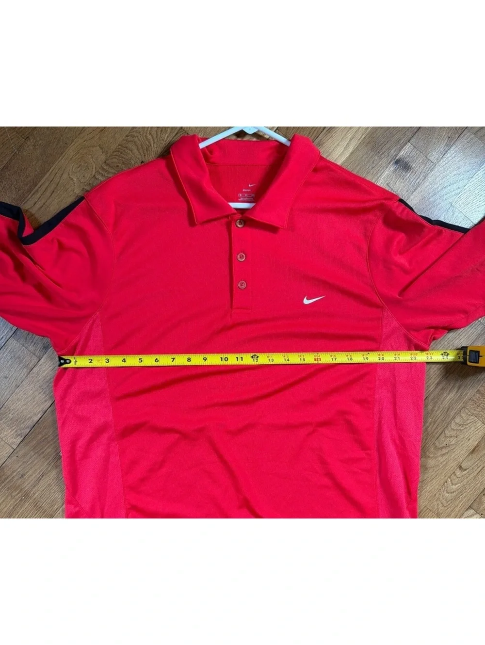 XL - Men - Nike Dri-FIT UV Red Polo Golf